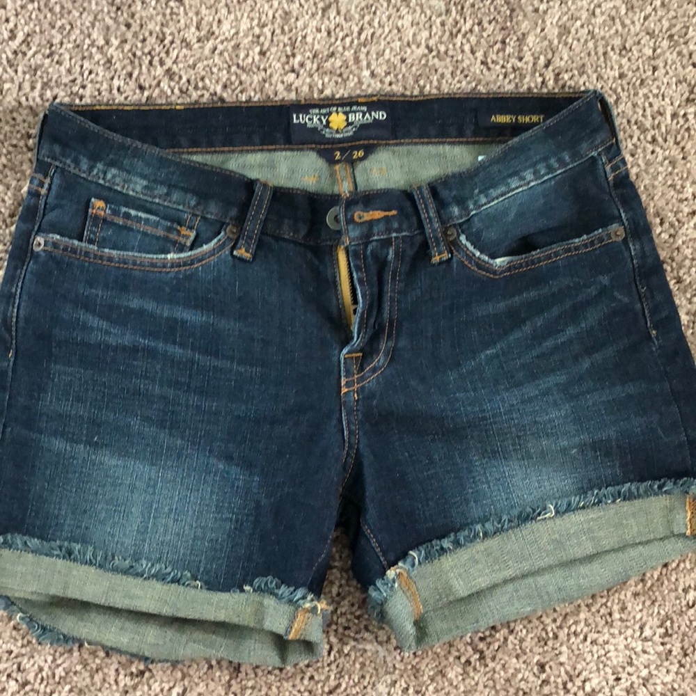 Luck Brand Cutoff Jean Shorts